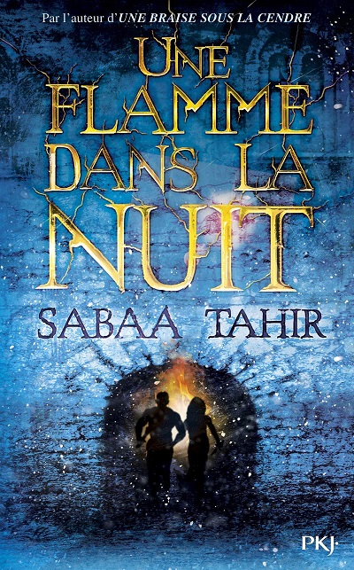 La couverture du roman Une flamme dans la nuit